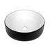 Radius Round Basin 355mm Matte White and Black