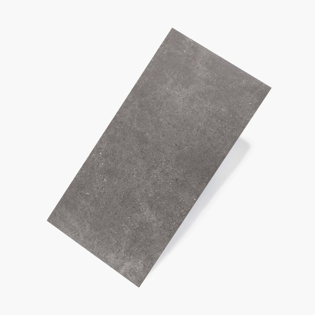 Cement Kosmos 600x300 Lappato Dark Grey Concrete Look Tiles Tilemall   