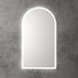Aulic Canterbury Touchless Frameless Led Mirror 900x500mm Arched