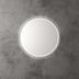 Aulic Windsor Touchless Framed Led Mirror 703mm Round Gun Metal