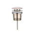 Universal Mushroom Pop Up Waste 32mm Brushed Nickel