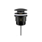 Universal Mushroom Pop Up Waste 32mm Matte Black