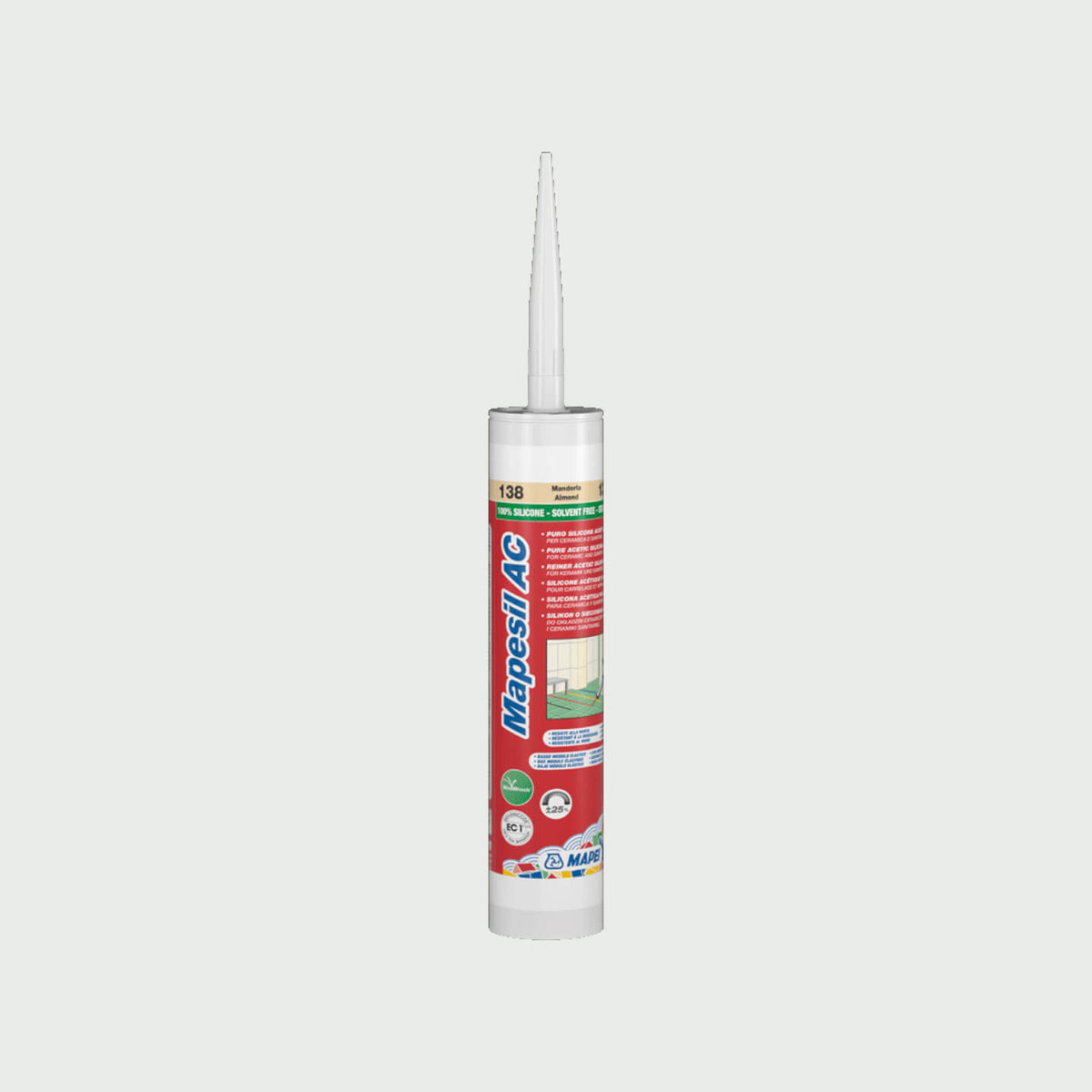 Mapei Silicone AC 310ml 103 moon white 310ml sealant cartridge by Tilemall