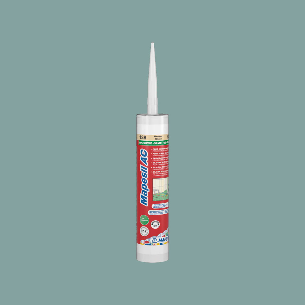 Mapei Silicone AC 310ml 177 310ml sage silicone sealant cartridge by Tilemall