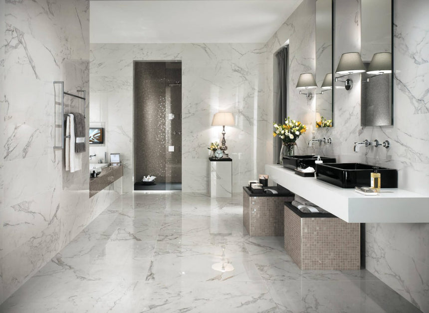 Italian Marvel 1200x2780 Matt Calacatta Slab Tilemall