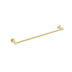 Nero Mecca Single Towel Rail 600mm Brushed Yellow Gold