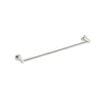 Nero Mecca Single Towel Rail 600mm Brushed Nickel