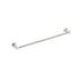 Nero Mecca Single Towel Rail 600mm Brushed Nickel