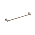 Nero Mecca Single Towel Rail 600mm Brushed Bronze