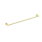 Nero Mecca Single Towel Rail 800mm Brushed Yellow Gold