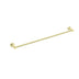 Nero Mecca Single Towel Rail 800mm Brushed Yellow Gold