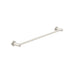 Nero Dolce Single Towel Rail 600mm Brushed Nickel