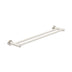 Nero Dolce Double Towel Rail 600mm Brushed Nickel