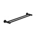 Nero Dolce Double Towel Rail 600mm Matte Black