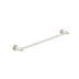 Nero Dolce Single Towel Rail 800mm Brushed Nickel