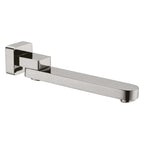 Nero Bianca Swivel Bath Spout Brushed Nickel