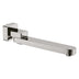 Nero Bianca Swivel Bath Spout Brushed Nickel