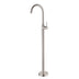 Nero Floormount Mixer Brushed Nickel