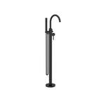 Nero Round Floormount Mixer With Handshower Matte Black