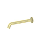 Nero Mecca Bath/Basin Spout Only 160mm Brushed Yellow Gold