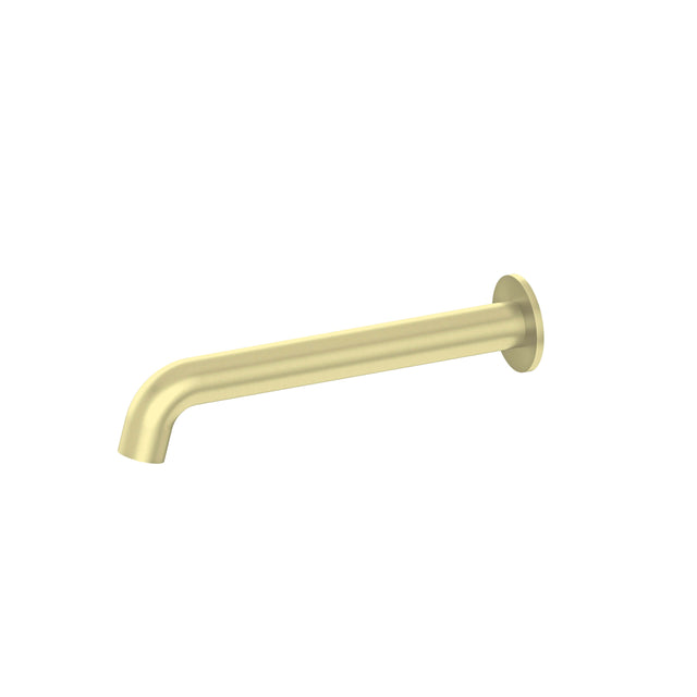 Nero Mecca Basin/Bath Spout Only 160mm Brushed Yellow Gold Bath Spout Nero   