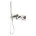 Nero Mecca Shower Mixer Divertor Systerm Brushed Nickel