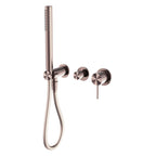 Nero Mecca Shower Mixer Divertor Systerm Separate Back Plate Brushed Bronze