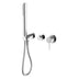 Nero Mecca Shower Mixer Divertor Systerm Separate Back Plate Chrome