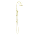 Nero Mecca Twin Shower With Air Shower Brushed Yellow Gold
