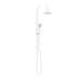 Nero Mecca Twin Shower With Air Shower Matte White
