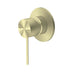 Nero Mecca Shower Mixer Brushed Gold