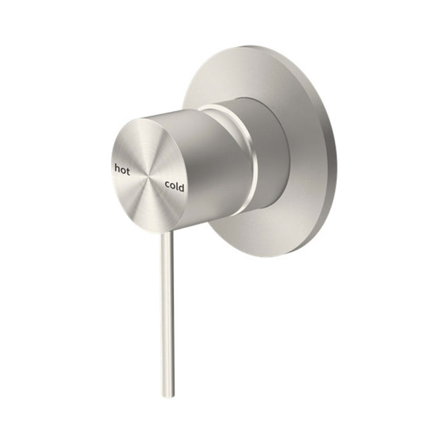 Nero Mecca Shower Mixer Brushed Nickel Shower Nero   