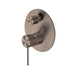 Nero Mecca Shower Mixer With Divertor Brushed Bronze