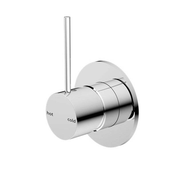 Nero Mecca Shower Mixer Handle Up Chrome Shower Nero   