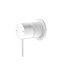 Nero Mecca Shower Mixer 60mm Plate Matte White