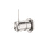 Nero Mecca Shower Mixer 60mm Handle Up Plate Brushed Nickel