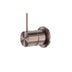 Nero Mecca Shower Mixer 60mm Handle Up Plate Brushed Bronze