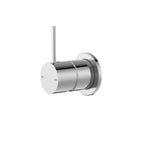 Nero Mecca Shower Mixer 60mm Handle Up Plate Chrome