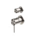 Nero Mecca Shower Mixer With Divertor Separate Back Plate Brushed Nickel