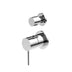 Nero Mecca Shower Mixer With Divertor Separate Back Plate Chrome