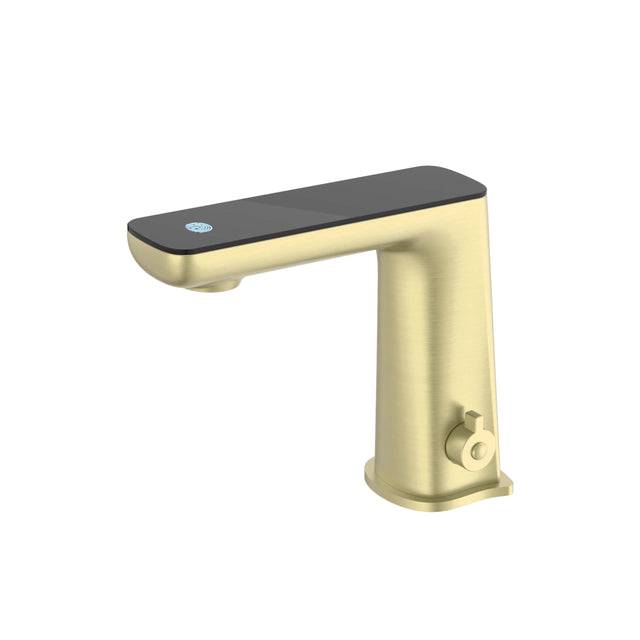 Nero Claudia Sensor Mixer Brushed Yellow Gold NR222101BG Tapware Nero   