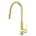 Nero Pearl Pull Out Sink Mixer With Vegie Spray Function Brushed Yellow Gold