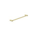 Nero New Mecca Single Towel Rail 600mm Brushed Yellow Gold