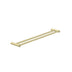 Nero New Mecca Double Towel Rail 600mm Brushed Yellow Gold