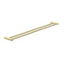 Nero New Mecca Double Towel Rail 800mm Brushed Yellow Gold