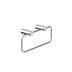 Nero New Mecca Hand Towel Rail Chrome
