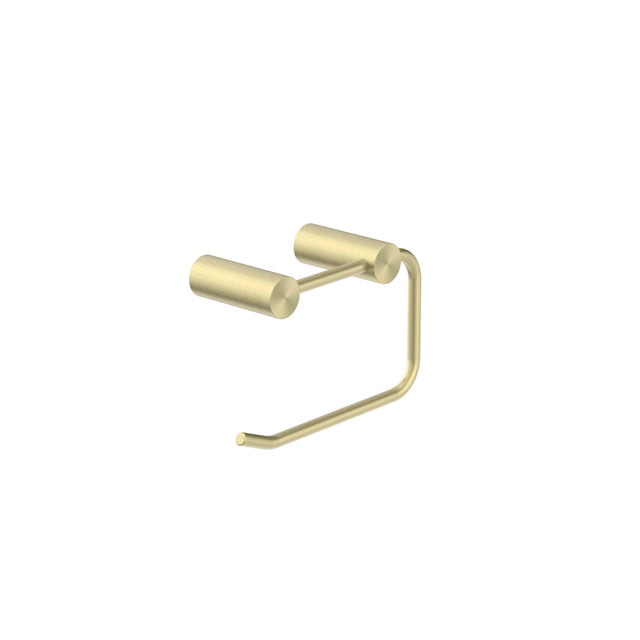 Nero New Mecca Toilet Roll Holder Brushed Yellow Gold Bathroom Accessories Nero   