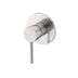 Nero Dolce Shower Mixer Brushed Nickel