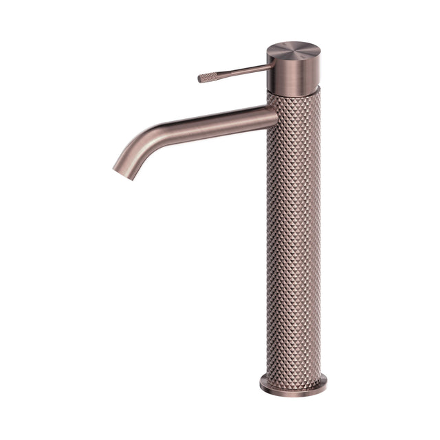 Nero Opal Tall Basin Mixer Brushed Bronze Tapware Nero   