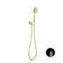 Nero Opal Shower Bracket With Air Shower Brushed Yellow Gold